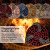 GU BEI TE 7-in-1 Fingertip Gyro Roulette DND Dice,Cool Spinning