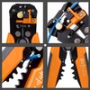 Wire Crimping Tool – Electrical Crimping Tool Set-Adjusting PVC Handle