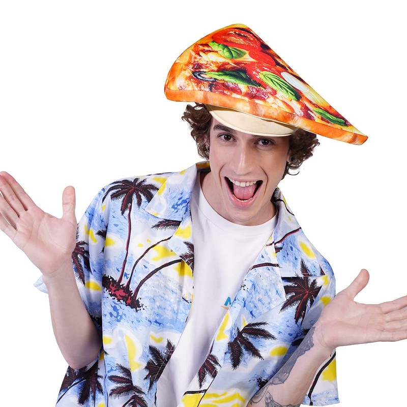 SEA HARE Adult Pizza Costume Funny Hat for Party (Triangle),