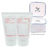 Innisfree Cherry Blossom Glow Tone-up Cream 50ml 2pcs + Cleanser + Play Green Cosmetic Pouch (Blue) / 이니스프리 왕벚꽃 글로우 톤업 크림 50ml 2개+클렌저+플레이그린 화장품 파우치 (블루)