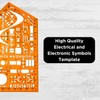 Elektriker Schablone - Elektroniker Schablone - Elektro Schablone für Technisches