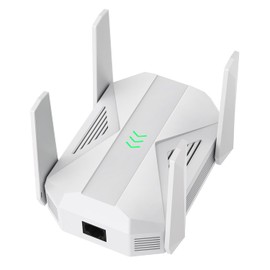 2025 AC2100 WiFi Extender - WiFi Extender Signal Booster with Gigabit Ethernet Port, WiFi Booster Dual-Band(5.8G&2.4G) Coverage to 12888 sp.ft, Faster Speed, Compatible with Multiple Devices