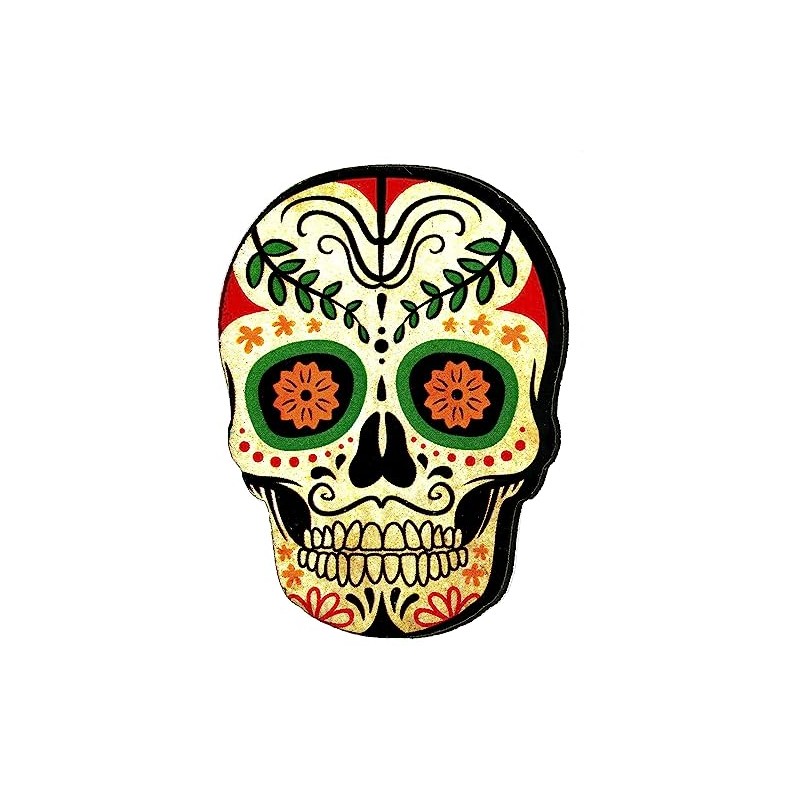 Mexican Skull (Mignon Series) Vintage Style Fridge / Garage /
