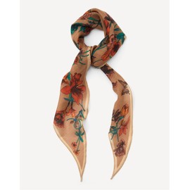 Olivia Lauren Wool Herringbone Flower Scarf_VYCXF3Z8111