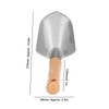 2Pcs Stainless Steel Garden Loose Soil Scoop Wearable Rope Portable