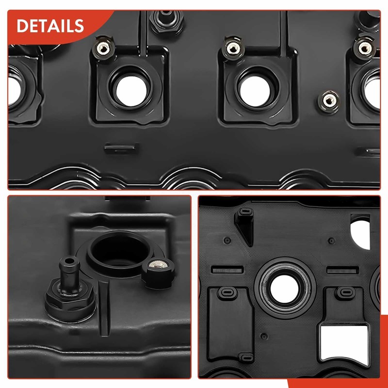 A-Premium QR25DE Engine Valve Cover with Gasket, Oil Cap &