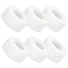 GORGECRAFT 4 Rolls Collar Tape White Cloth Reducer Foam Reducing Sweat Pads Hat Sweatband Sizing Strip Insert Comfortable Liner Invisible Caps Hats Stain Protector Tapes for Caps Hat Shirt Men Women