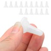 AYNEFY Silicone Nipple Feeder Accessory, 15Pcs No Collapse Pet Cat