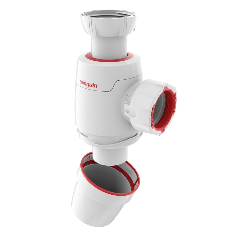 Wirquin Neo D32 30722152 Sink Siphon Diameter 32 cm White