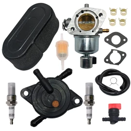 Partman Carburetor Fit for Kawasaki 15004-0985 Fits Specific FS691V FR691V 15004-0829 with Air filter&Fuel pump