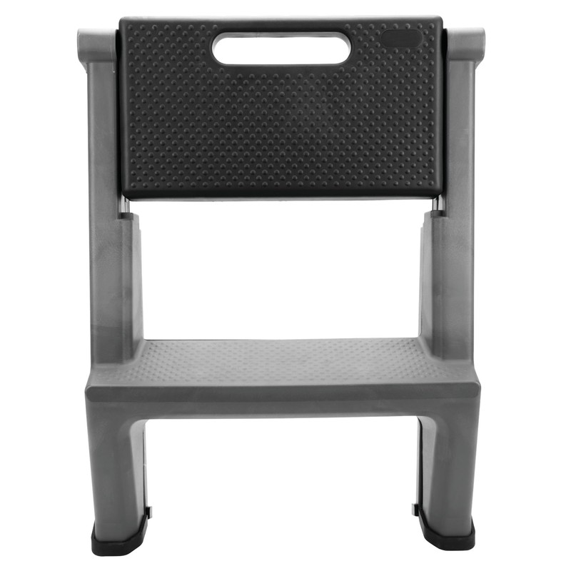 Performance Tool W85040 Heavy Duty 2-Step Folding Ladder, 300lb Weight