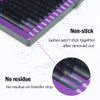 NAGARAKU Eyelash Extensions Individual Lashes 0.15 mm D curl 9mm