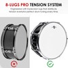 Polar Lights 14" x 5.5" Military-Style Snare Drum Set with