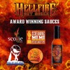 Hellfire Devil's Blend Red Jalapeno Hot Sauce, Award-Winning, Gourmet, Rich