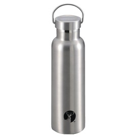 Captain Stag UE-3365 Sports Bottle, Direct Drinking, Double Stainless Steel Bottle, Vacuum Insulated, HD Bottle, 20.3 fl oz (600 ml), Silver, Outer Diameter 2.9 x Height 9.6 in (7.3 x 24.5 cm).