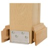 Surewood 5 in. Unfinished Oak Box Newel Attachment Kit