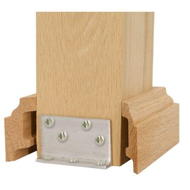 Surewood 5 in. Unfinished Oak Box Newel Attachment Kit