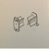 Blindspares Locking End Cap Set roller blinds bottom bar -