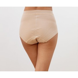 Women's Ultra Breathable Absorbent Underwear – Soft Supima Cotton, Skin-Friendly, Light Incontinence Protection, Made in Japan