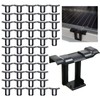 JVHLOV 50PCS Solar Panel Water Drain Clips, 30 mm Solar