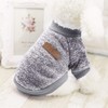 Idepet Pet Dog Classic Sweater, Fleece Coat for Small,Medium Dog,Warm