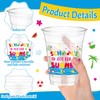 Sliner 48 Pcs School's out for Summer Disposable Cups 12
