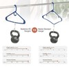NEATERIZE Ultra Heavy Duty Plastic Clothes Hangers - Navy -