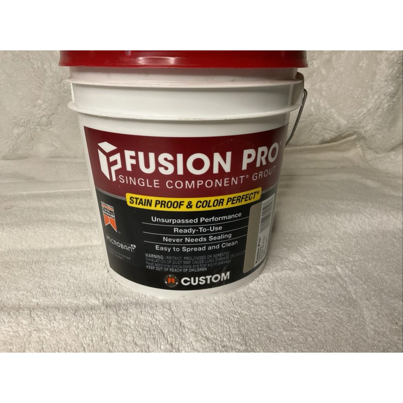 Fusion Pro Single Component Grout, Haystack - 1 Gal