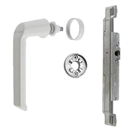 Schüco Repair Kit Gear Handle Rosette RAL9010 Aluminium Window (DIN Right) 223286