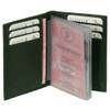 Luxury Leather ID Card Holder Basic Document Folder Ideal for