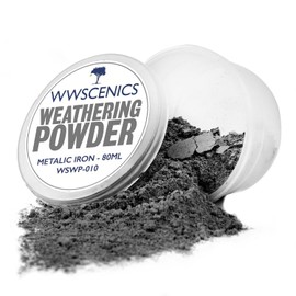 WWScenics | Weathering Powders | Metallic Iron – WSWP-010-80ml