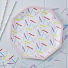 Ginger Ray Sprinkles Paper Party Plates X 8 - Pick