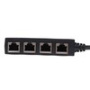 RJ45 Splitter Adapter, RJ45 Ethernet Splitter Cable,1 Male to 4