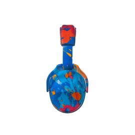 Noise Cancelling Headphones for Kids,NRR 25dB Hearing Ear Protection,Headphone for Autistic Kids,Adjustable Autism Sensory Kids Ear Muffs for Concert,Firework,Airplane,Sound Proof(Blue Paint)