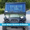 SI 12V Electric Windshield Wiper Motor Kit+Wiring For Kawasaki Teryx