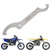 Motorcycle Rear Shock Absorber & Steering Stem Key Spring Adjustment