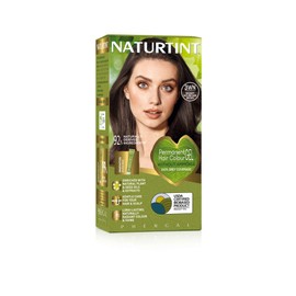 Naturtint Permanent Hair Colour Gel 3WN Radiant Nature Dark Brown, Plant Enriched, Ammonia Free, Long Lasting Grey Coverage and Radiant Colour, Nourishment and Protection