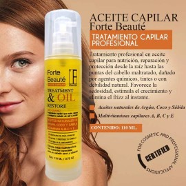 Laboratorios Francis Tratamiento Capilar Con Aceites De Argán, Coco Y Sábila