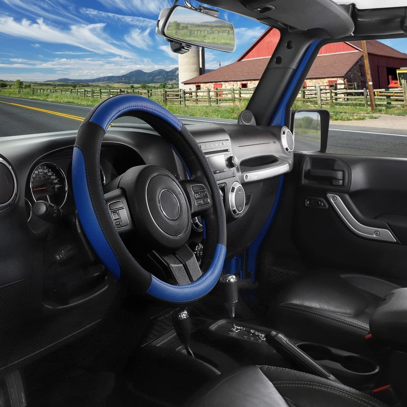 SEG Direct Car Steering Wheel Cover for F-150 Tundra Range