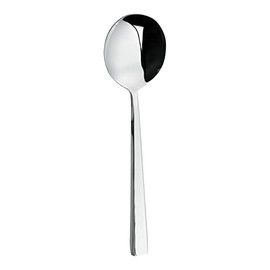 Grunwerg SUSWMS Soup Spoons, 18/10 Stainless Steel