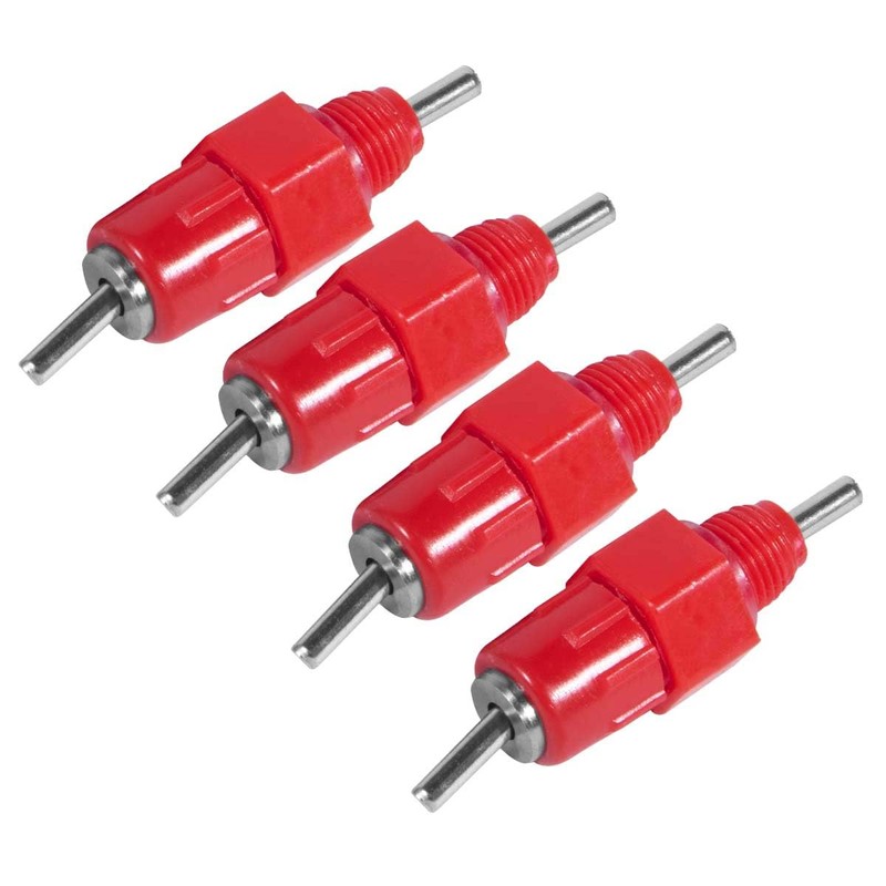 KISEER 30 Pack Automatic Chicken Waterer Poultry Water Nipple Drinker