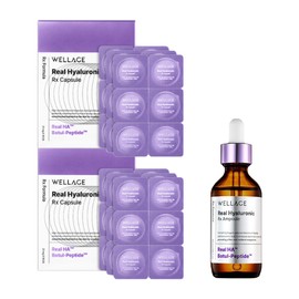 Wellage Capsule Ampoule Season 4 Hyaluronic Acid 36 servings + Ampoule 55ml freeze-dried / 웰라쥬 캡슐앰플 시즌4 히알루론산 36회분 +앰플 55ml 동결건조