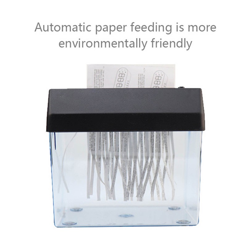 USB Paper Shredder Universal Mini Battery USB Powered Paper Cutting