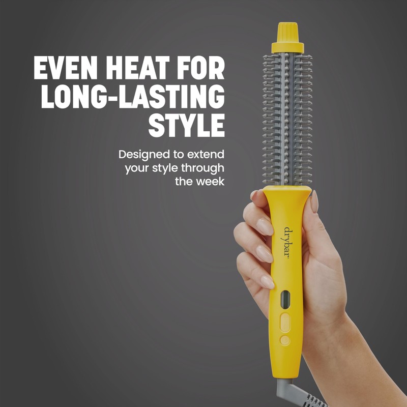 Drybar The Curl Party Heated Curling Round Brush – Salon