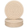 YYGMSS 6 Pcs Coasters Set for Drinks Absorbent Modern Dinning