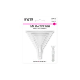 Craft Supply Crafter's Toolkit Mini Funnel Set - 3 Piece