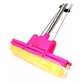 ML Trapeador Mop Super Absorbente Mechudo Bastón Esponja Rodill
