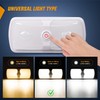 Nilight 2pcs RV Interior Lights 12V-24V LED Ceiling Light Fixture