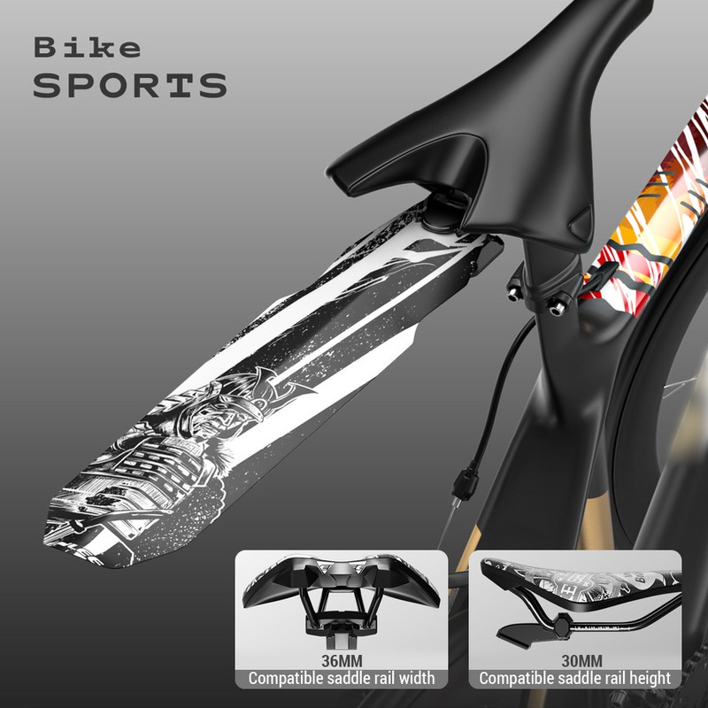 High Strength Bicycle Mudguard Bike Quick-Release Rear Fenders for Mountain