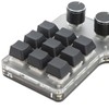 Mini Keypad 9 Keys 3 Knob RGB Multifunctional DIY Shortcut